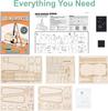 DIY 3D Wooden Puzzle Violin Capriccio Model DIY Gifts for BoysGirls Easy Assembly Kits MusicalBuilding Blocks G211