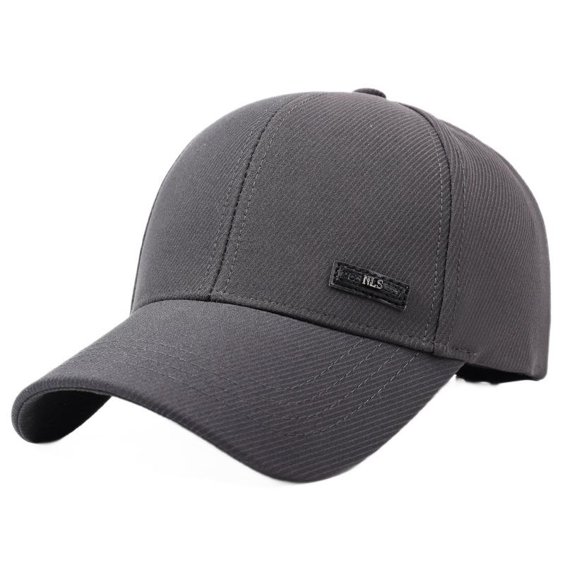 Hat Middle-Aged Men'S Spring And Autumn Baseball Cap Trendy Outdoor Casual Versatile Middle-Aged And Elderly Hard Top Cap