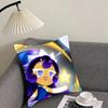 CCookie RunN Kingdom Cartoon Cushion Cover Pillowcase Ultra Soft Skin Friendly Fabric Cloud Like Comfort Concealed Zipper