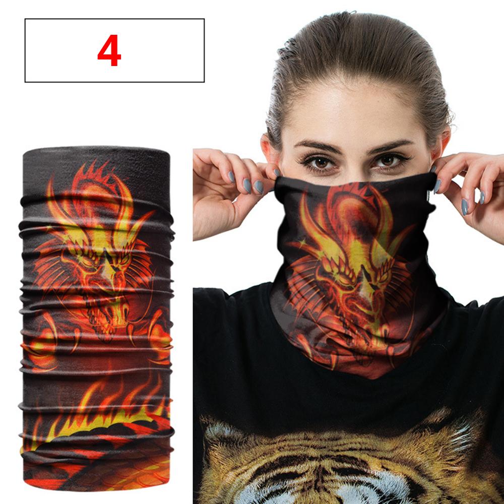 Sports Headwear Dustproof Fishing Magic Turban Scarf Men Women Head Face Neck Sunshade Collar Gaiter Tube Outdoor Bandana
