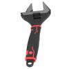 10 Inch Wide Mouth Adjustable Wrench CrV Steel Deep Jaw Manual Repair Spanner for Home Garage