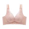 Thin Underwear Women's Small Breasts Gather Sexy Lace Upper Support Anti-sagging Breathable Skin-friendly No Steel Ring Bra