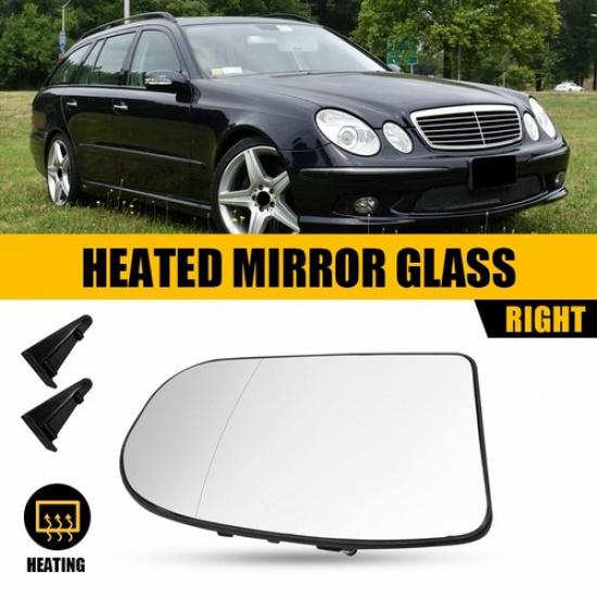 Right Side Mirror Heated Glass For Mercedes-Benz E-Class W211 Sedan 2003-2006