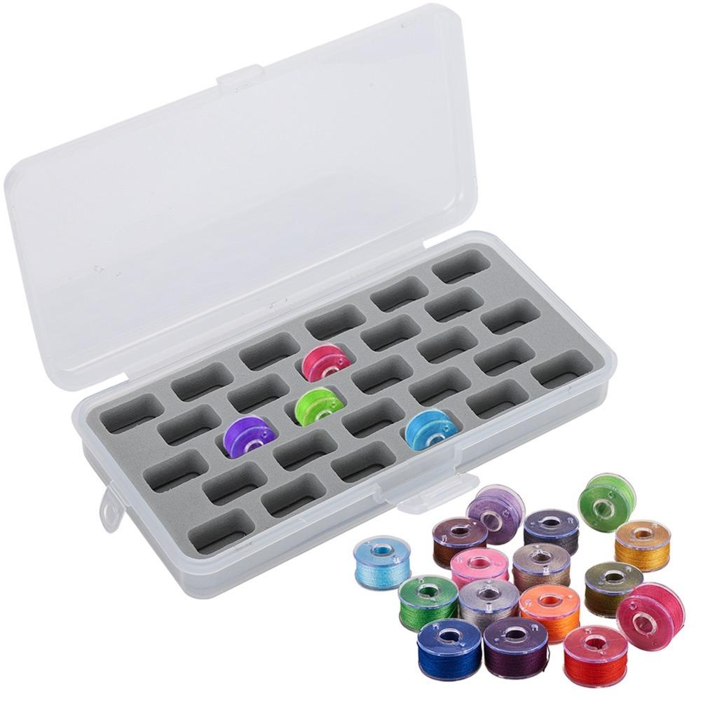 

Empty Spools Thread Organizer Plastic Sewing Box Sewing Accessories Bobbin Organizer Sewing Kits