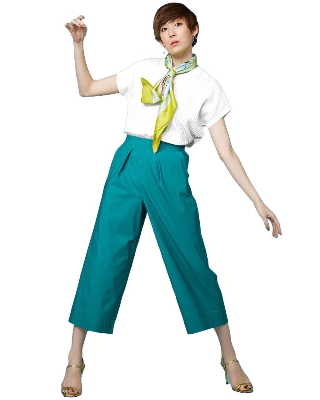 

Dry Touch Tuck Широкие Укороченные 11 Сине-зеленый [Declasse] (16656)