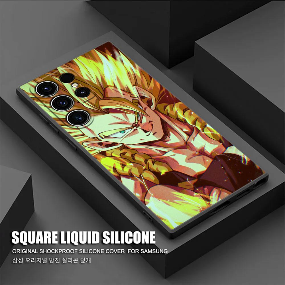 Anime D-Dragon Ball Son Goku Phone Case For Samsung Galaxy S25 S24 S23 S20 S21 FE S26 S22 Ultra 5G S26 Plus S25FE Silicone Cover