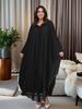 Dubai Hooded Dress: European & American Style, Turkish Cardigan, Loose Long Robe for Women