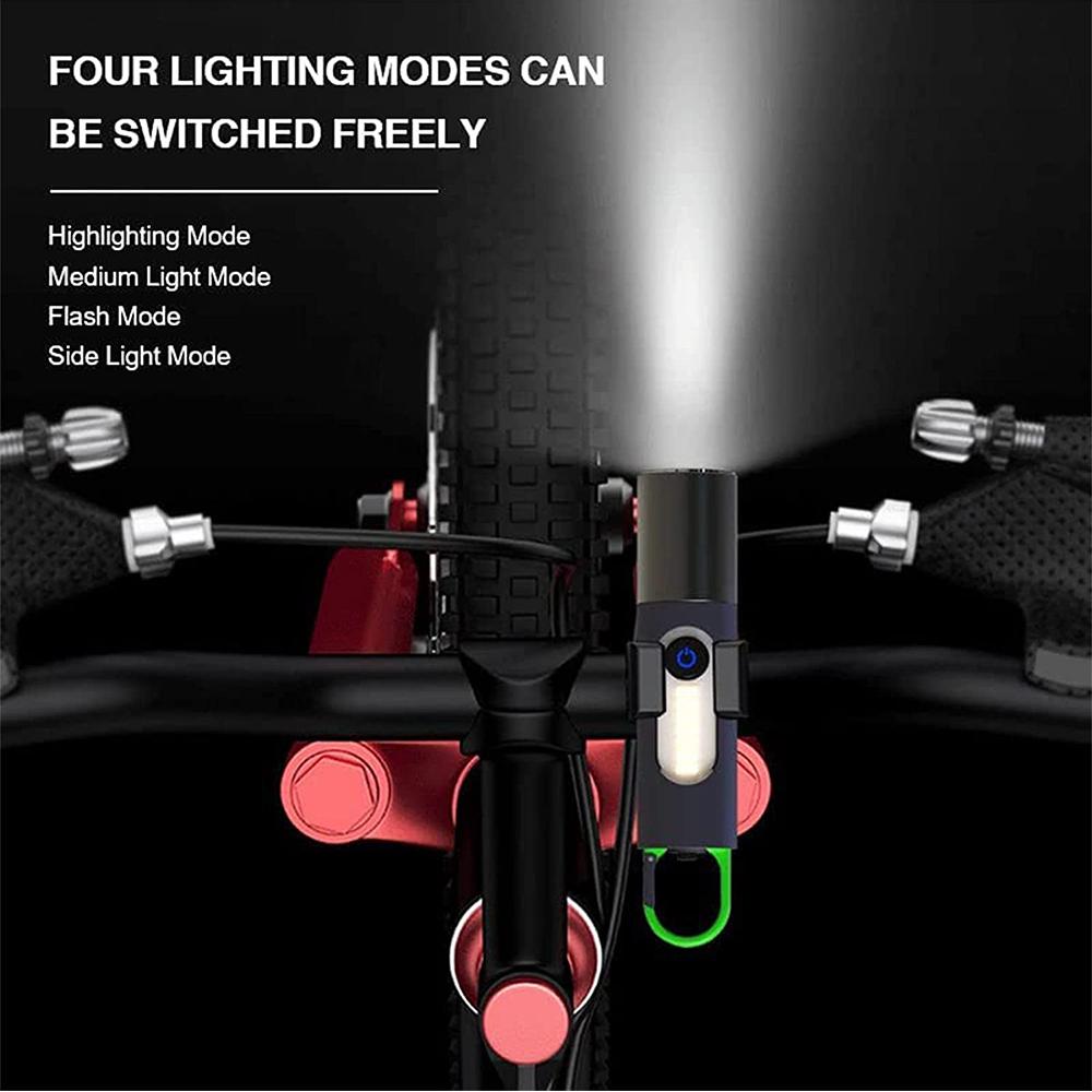LED Rechargeable Tactical Laser Flashlight 4 Modes 1800mAh for Emergency Camping