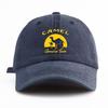 1pz Cappellino da Baseball Lavato con Stampa CAMMELLO per Adulti, Stile Retro Minimalista Casual Morbido Regolabile Cappello da Papà, Perfetto Come Regalo
