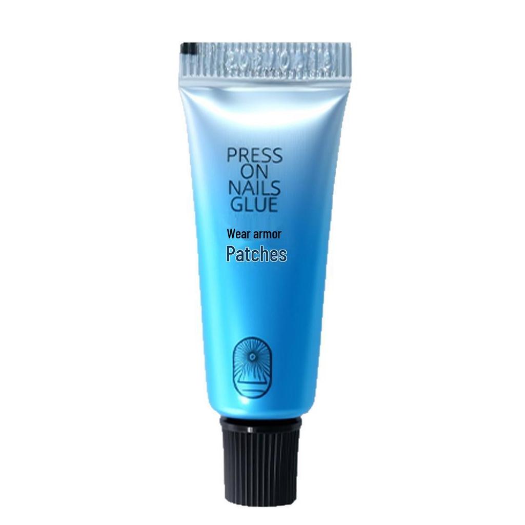 UV Solid Nail Gel Kit: Light-Cured and Strong Adhesive Glue with Nail Remover Spray for Nail Art