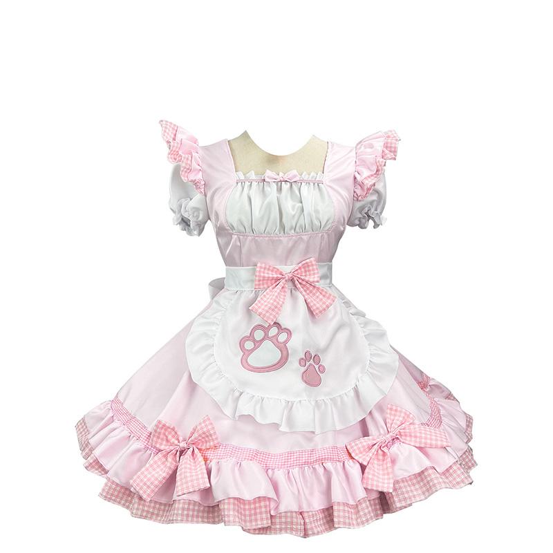 S-5XL Black Pink Cute Lolita Sexy