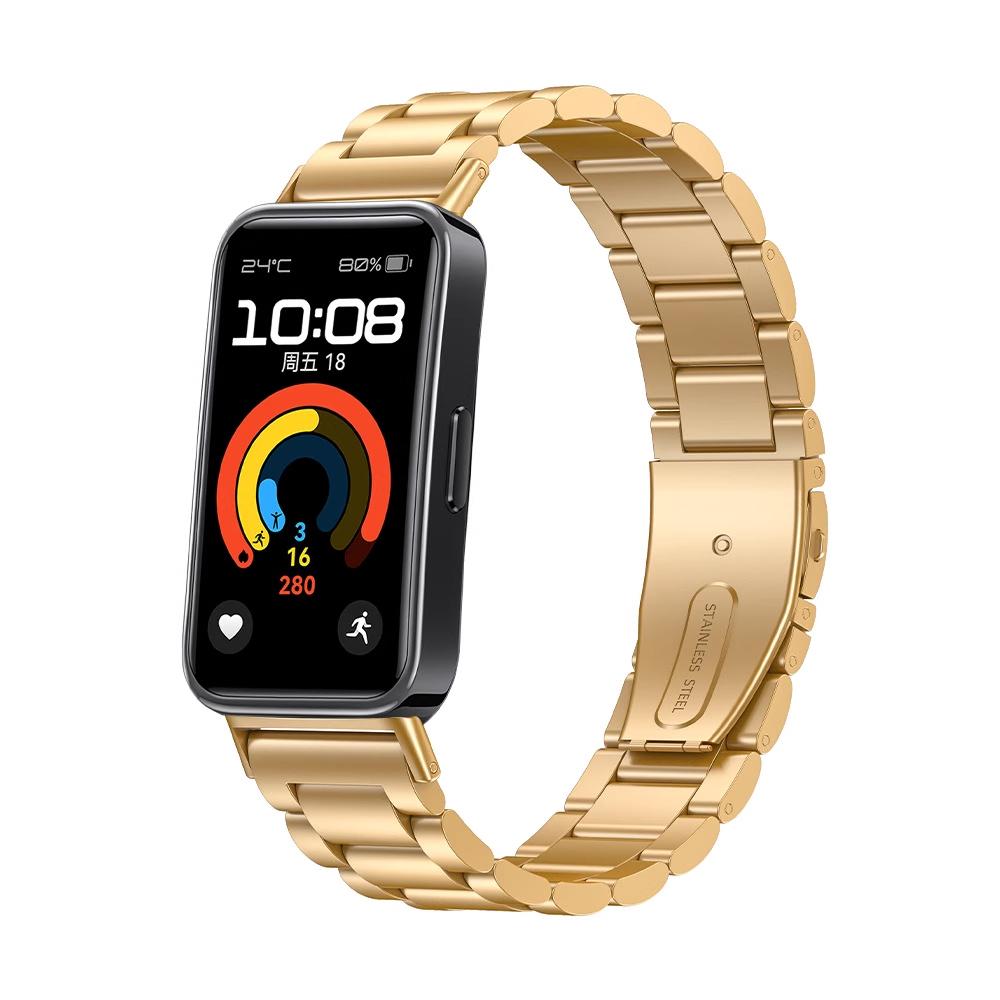 Metal Strap For Huawei Band 10 9 8 NFC Accessories Stainless Steel Replacement wrist bracelet correa Huawei Band 10 watch bands