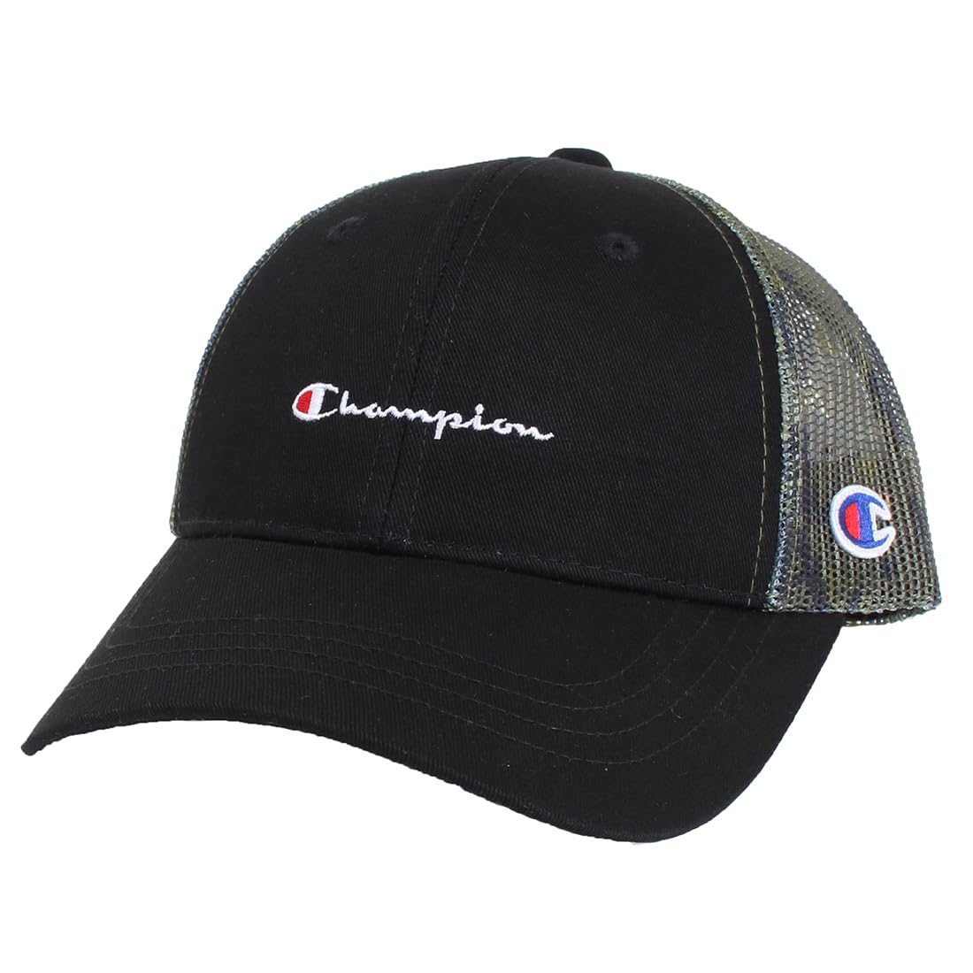 

Champion Mesh Size cm Kids Cap, Black/Camouflage, 53.0-55.0 (141-0093)