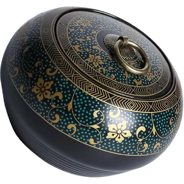 

Чайная чашка Чайница Изысканная восточная керамическая банка для хранения продуктов Контейнер Жестяная банка для рассыпного чая Банка для хранения чая Чайница для чая Кофейница Кофейная банка