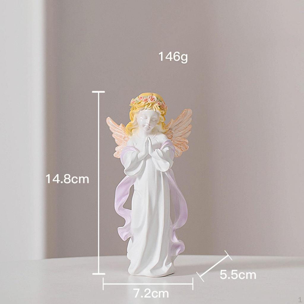 Engel Figur Putte Skulptur für Innendekoration und Gebet