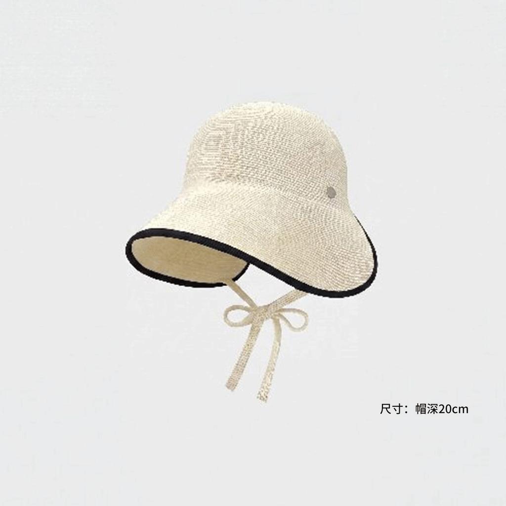 Women S Korean Style Large Brim Foldable Bucket Hat For Spring Summer Outing