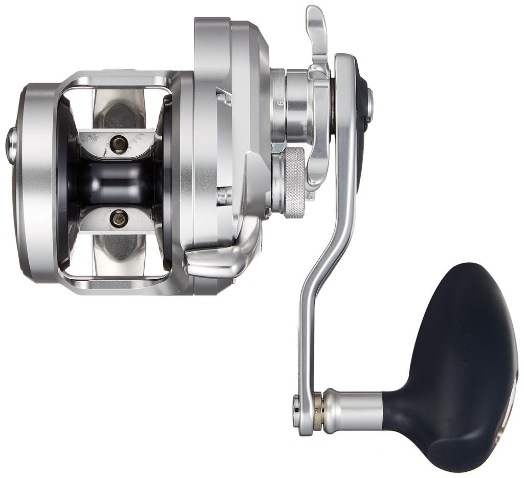 SHIMANO Köderrolle Double Axis Jigging 17 Ocean Jigger 1500HG rechter Griff