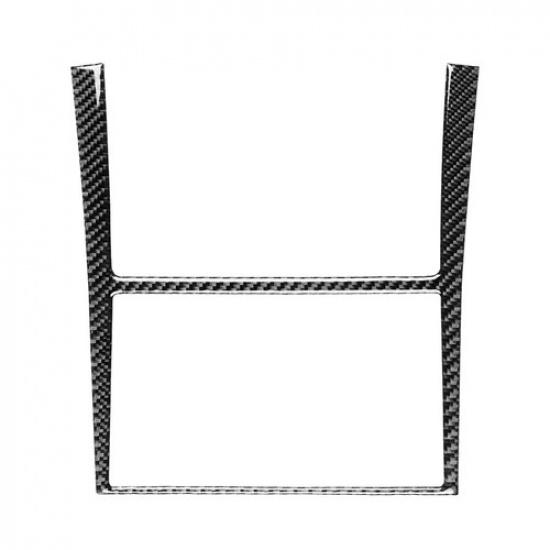 ABS Black Interior GPS Navigation Frame Trim Cover Fit For Nissan 350Z 2003-2009