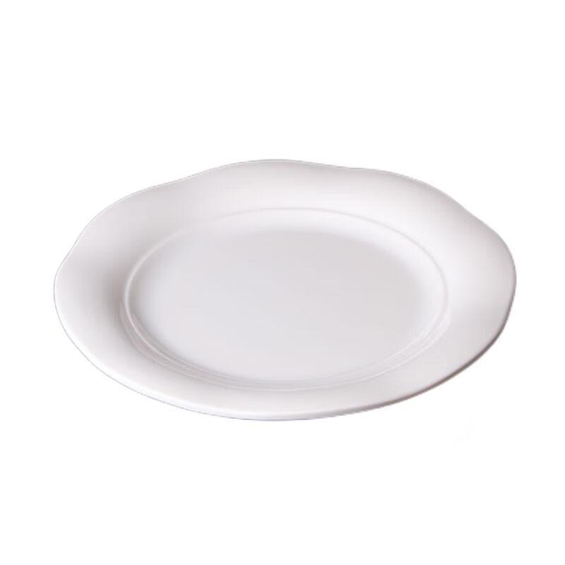 Qianxing A8 White Melamine Dinner Plates