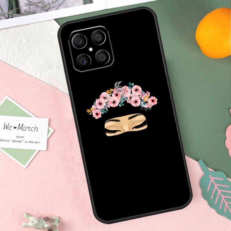 Niqab Queen Islamic Muslimah Woman Case For Honor X8b X9b X9c X9a X8a X8 X9 50 70 90 Lite Honor 200 Lite Magic 7 5 6 Pro Cover