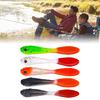 5pcs Artificial Baits 7cm 2.2g Wobbler Fishing Baits Double Color Fishing Lures Swimbait Lures Fishing Tackle Accessory