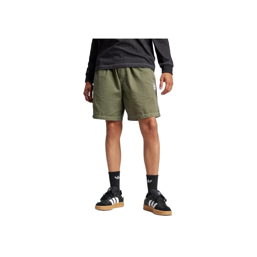 adidas Originals Wabash Mountain Outdoor Comfortable Skin-Friendly Simple Work Style Casual Shorts Men Shorts Olive JP4490