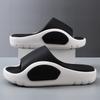 New slippers men's summer fashion simple outer wear thick bottom non-slip outdoor sports leisure beach men's one-word drag