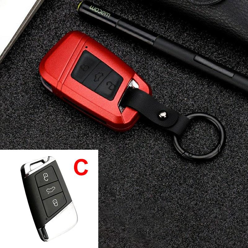 ABS+Silicone Car Key Cover Case for Skoda Octavia A5 A7 Kodiaq Karoq Rapid Yeti for V W Passat B8 Skoda Superb A7 2017