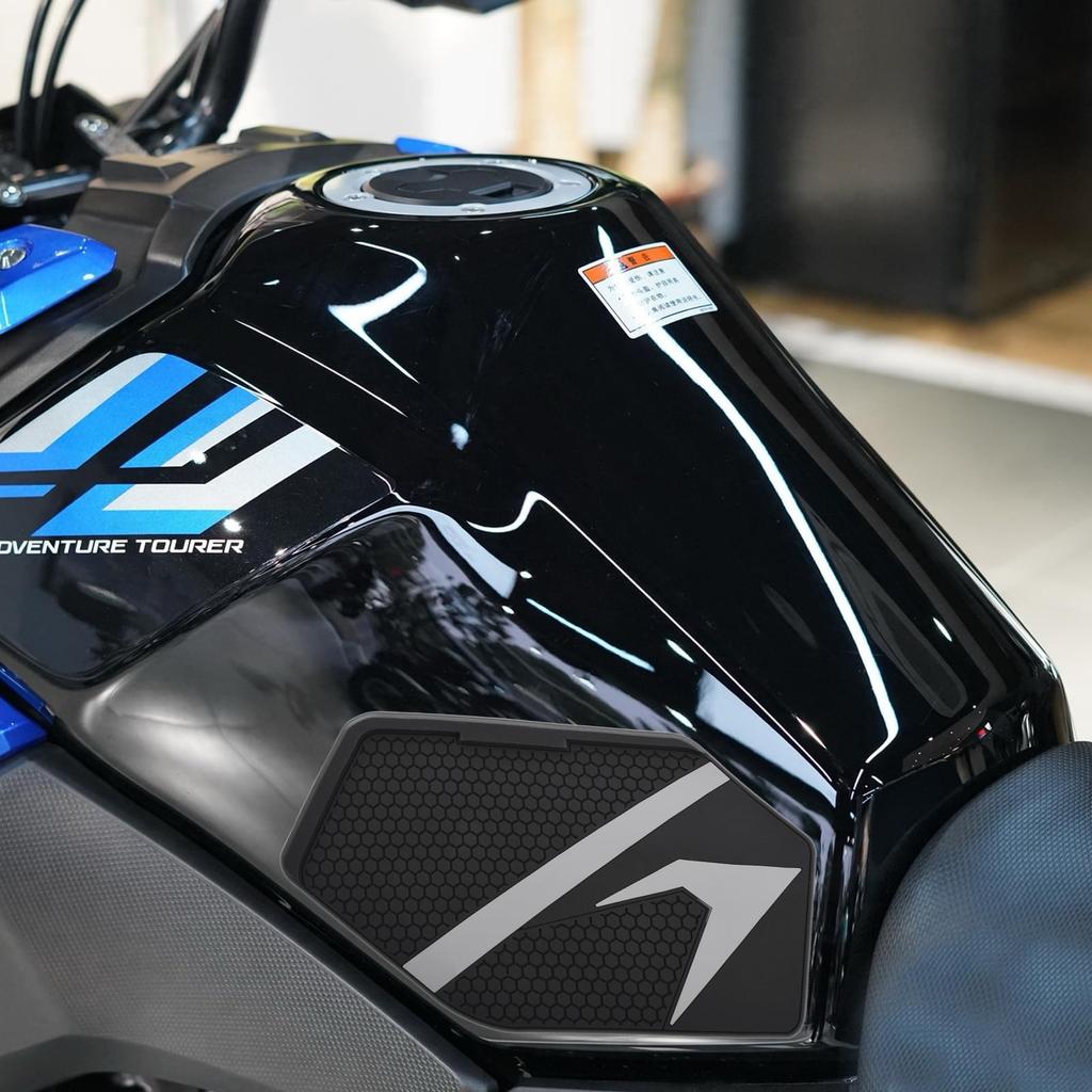 BYEMTTY Traction Pad Tank Kit for Suzuki V-Strom 250 (All Models) (Gray)