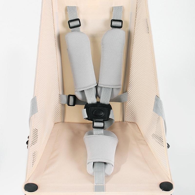 Comfort Shoulder Strap Covers for Baby Strollers Soft Polyester Baby Prams Shoulder Cushions Pad Set Simple Installs