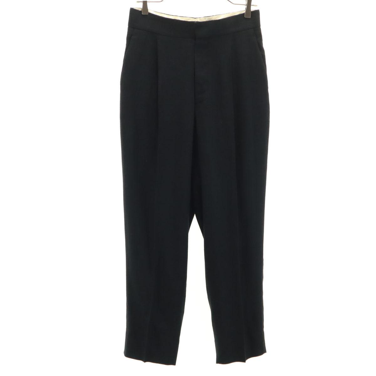 

CHAOS GENTLEMAN LADY сделано в Японии Брюки слаксы 38 черный Женские Б/У