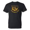 Iowa Hawkeyes America Wrestling T-Shirt - Black