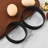 8 Piece Non-Stick Muffin Rings Heat-Resistant Baking Circle Mold Household Mousse Cake Mold  Dessert