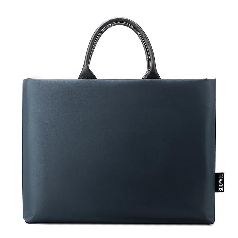 Waterproof Oxford Business Laptop Bag for Men Lightweight Messenger Briefcase