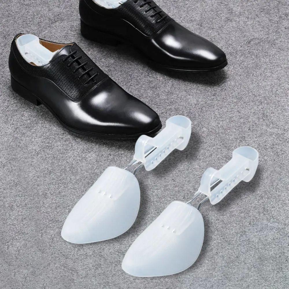 1 Pair Plastic Shoe Stretcher Durable Leather Boots Expander Holder Tree Shaper Rack For Men Women