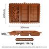 3-in-1 Silicone Chocolate Bar Mold Dubai Luxury Candy Bar Break Apart Molds for Baking DIY Gifts Professional Dessert Making
