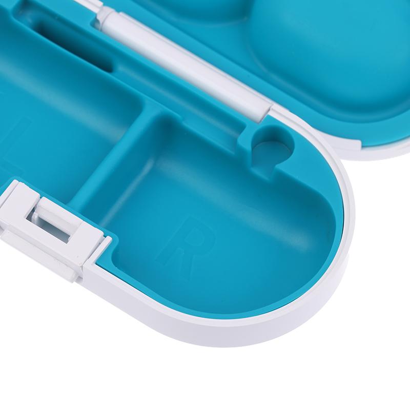 Hearing Aid Case Portable Hearing Aid Hard Protective Hard Storage Box Organizer For Sound Amplifier Hearing Aid Accessories