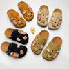 Medias Zapatillas de Verano Retro Unisex de Dibujos Animados Lindas para Niños Birkenstock con Suela Gruesa Antideslizante