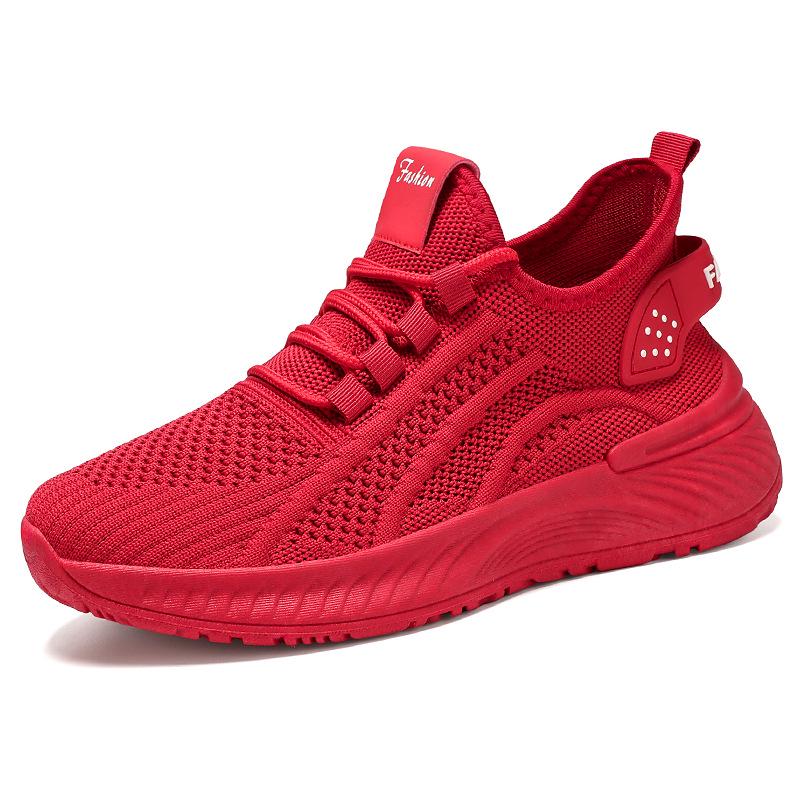 Women's Flyknit Summer Sneakers - Plus Size, Soft Sole, Casual Running Shoes