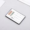 Miniature Solar Calculator with 8 Digit Display and Quiet Keys Pocket Sized for Home and Office Use Easy to Carry