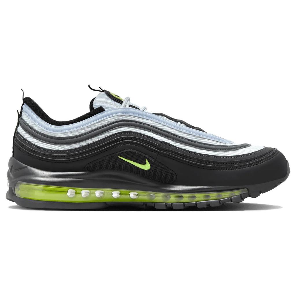 Nike Air Max 97 Icons - Scarpe da ginnastica Neon da uomo Nere Pure-Bianco platino DX4235-001