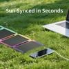 Newsmy A30 33W 4‑Fold Portable Solar Panel IP67 Waterproof Monocrystalline Silicon Solar Charger USB‑A Type‑C for Camping Hiking Travel