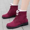 Snow Women Boots Flat Boots for Women Platform Ladies Shoes Plush Keep Warm Boots Ladies Fur  Winter Shoes Women Botas Mujer