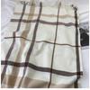 Scarf Women's Winter New Plaid Printing Tassel Imitation Cashmere Scarf Fashion Warm Shawl Scarf