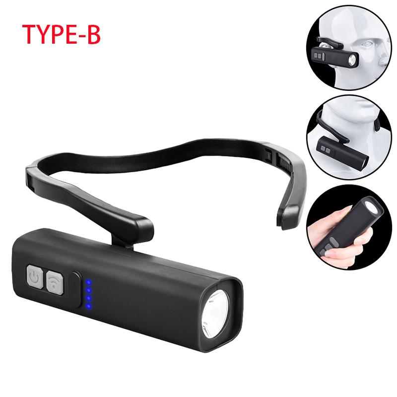 

2026 New Ear-Hanging Headlamp, 1000 Lumens Motion Sensor LED Head Light, 3 Modes Light for Hands Free Camping Running Repair