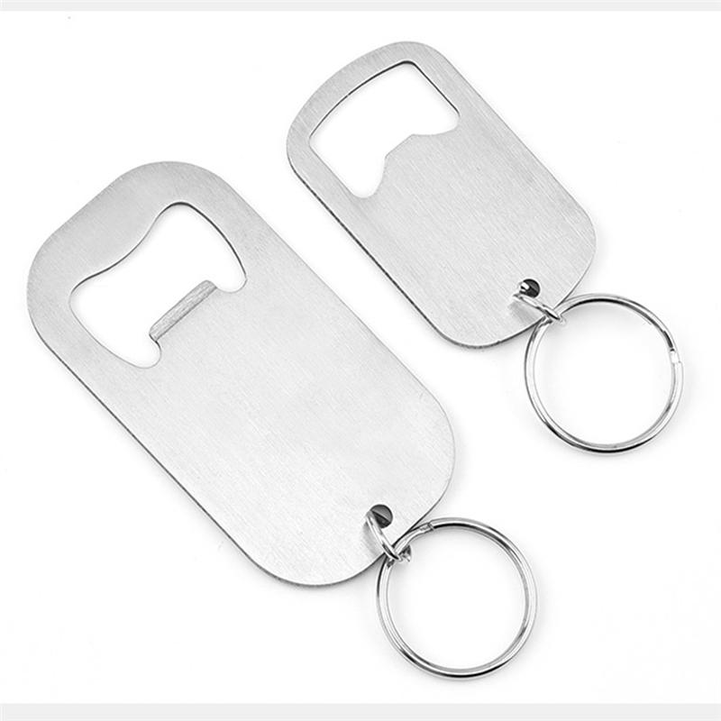30 Pcs Stainless Steel Bottle Opener Keychain Beer Opener Portable Beer Bottle Opener For Kitchen And Party-B61B