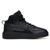Anta Life Collection Abrasion Resistant Slip Resistant High top Skateboard Shoes Women's Black 922138011-5