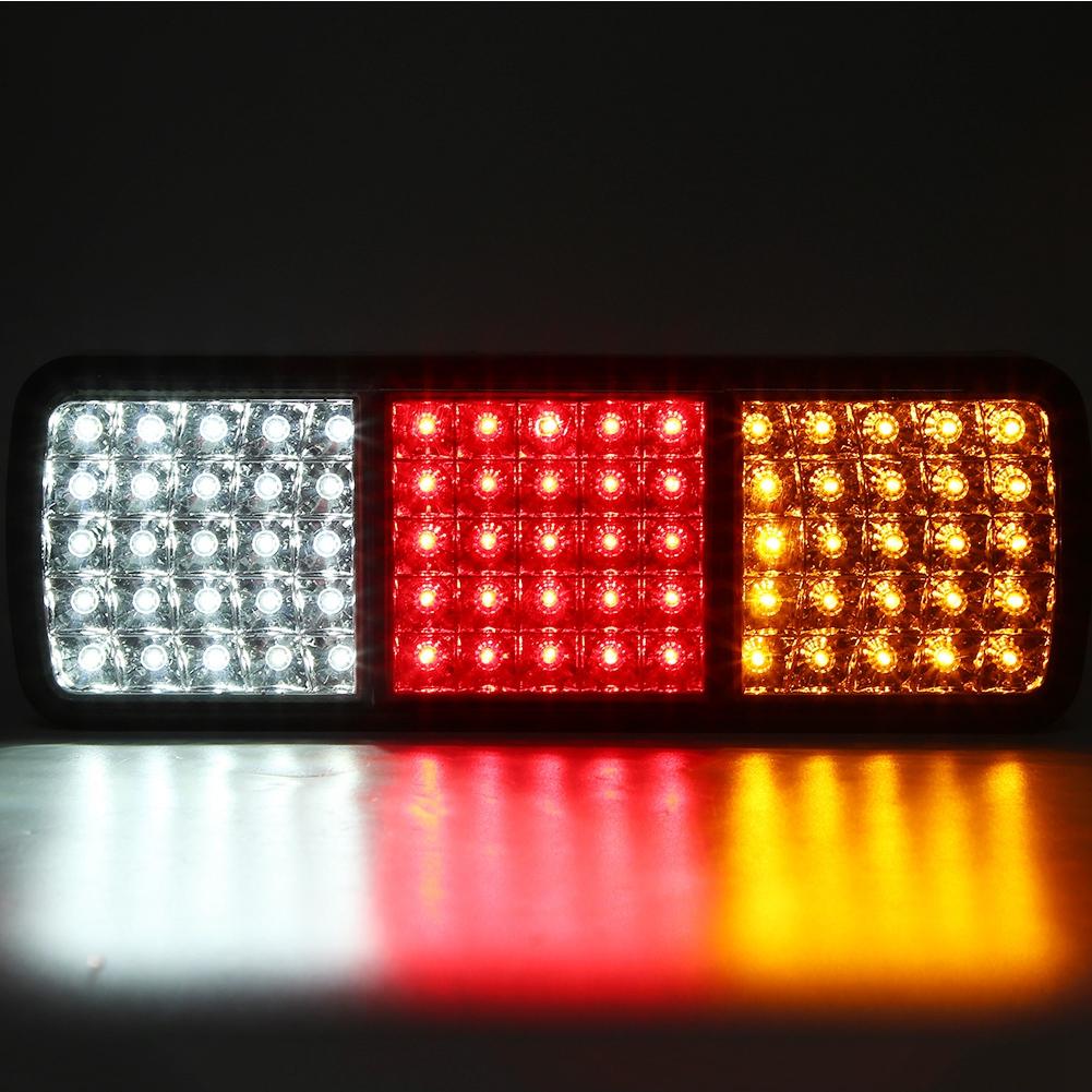 12V 75LED Tail Light Indicator Brake Stop Rear Reverse Lamp for Trailer Truck