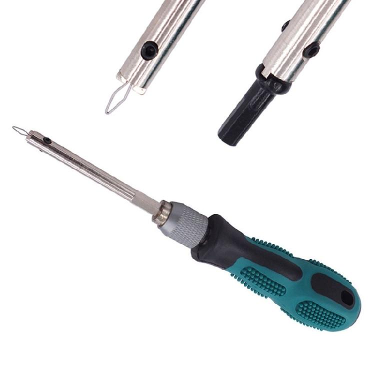 Bicycles Rims Spoke Screwdriver with Handle Wheel Spoke Nipple Connection Tool Nipple Removal & Insertion Tool Enduring