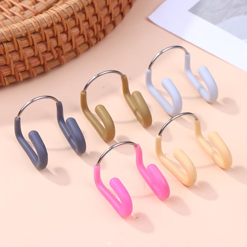 Diving Equipment Durable Soft Silicone Steel Wire Nose Clip For Swimming Diving Water Sports Swimming Accessories